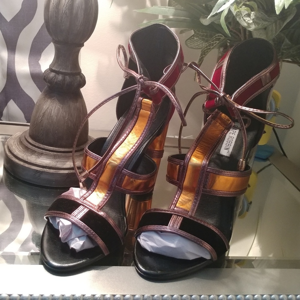 Mixed Media Heels